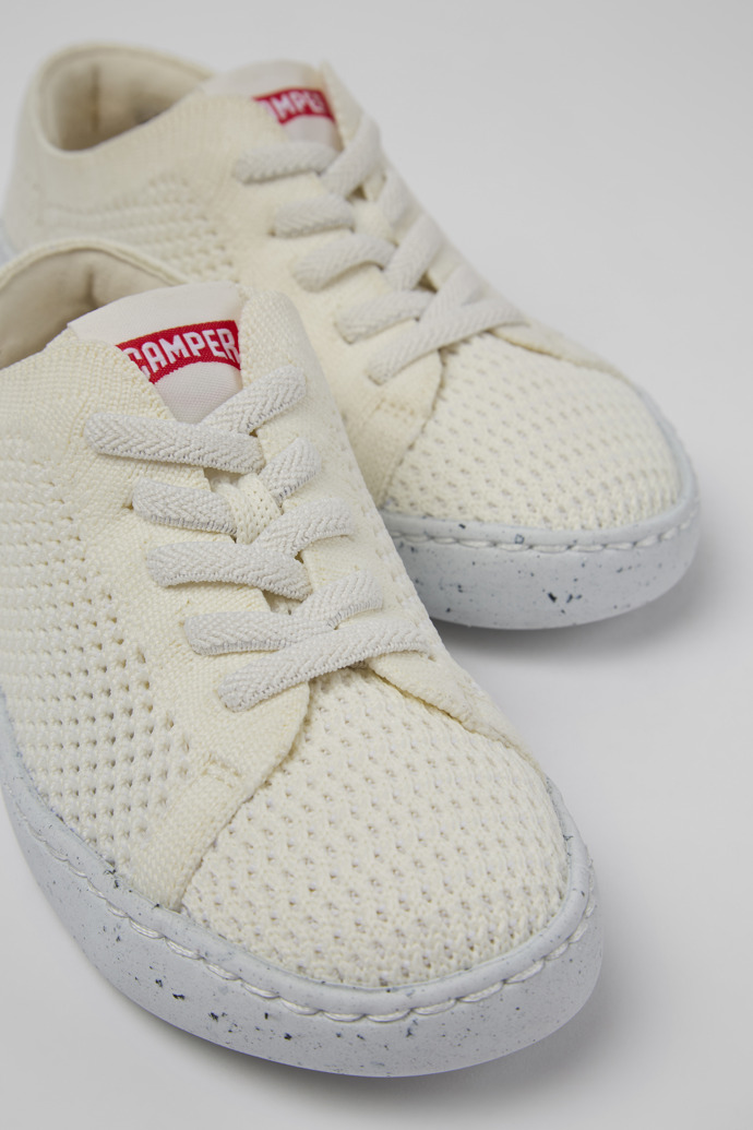 Camper Peu Touring - Weißer Kinderschuh aus Textil