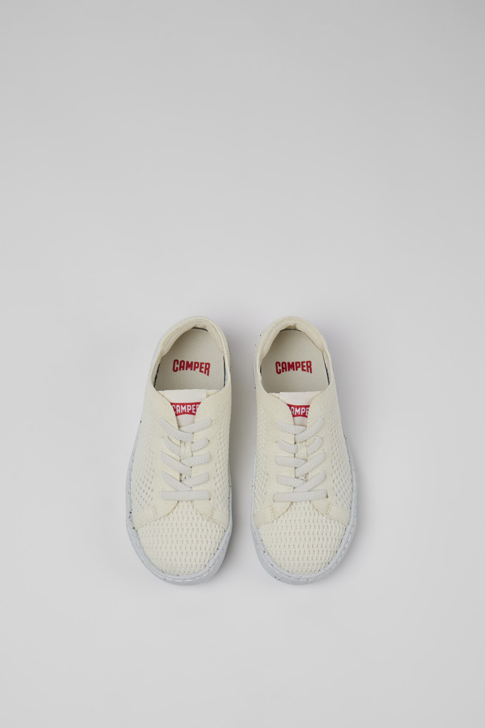 Camper Peu Touring - Weißer Kinderschuh aus Textil