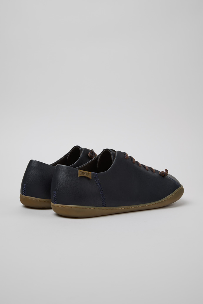 Camper Peu - Blauer Herrenschuh aus Leder.
