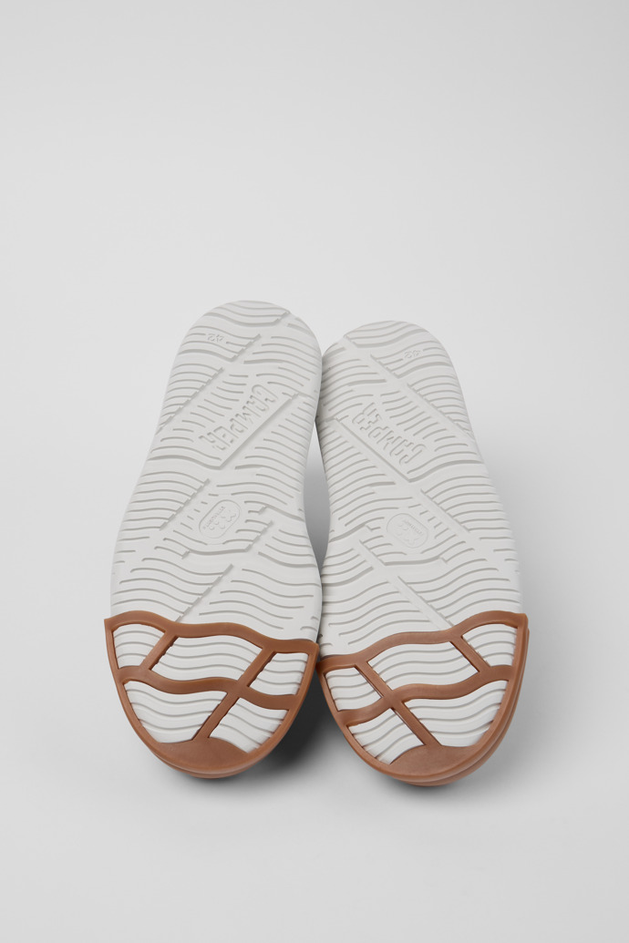 Camper Junction Runner - Blauer Herrensneaker aus Nubukleder.