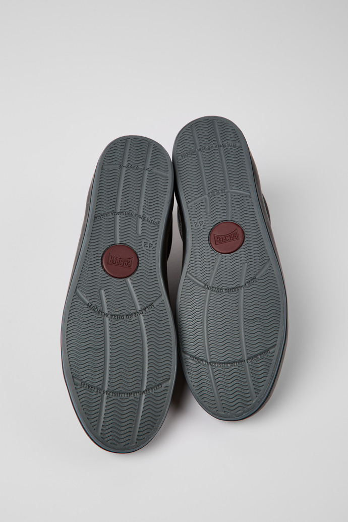 Camper Andratx - Mehrfarbiger Herrensneaker aus Leder und Nubukleder.