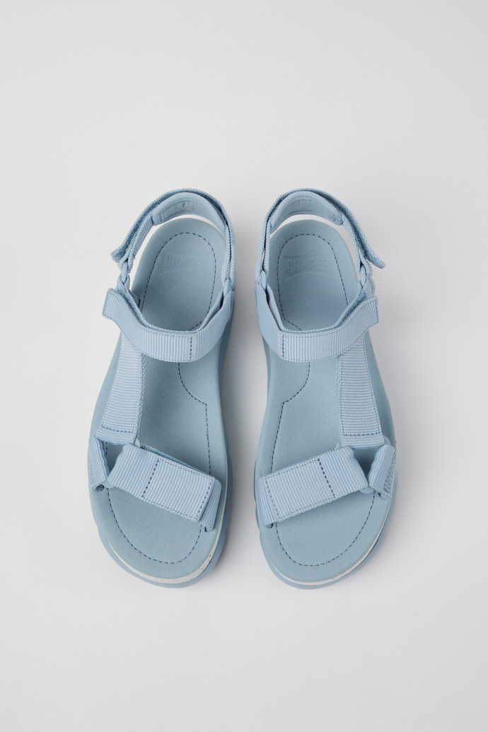 Camper Oruga Up - Blaue Damensandale aus Textil