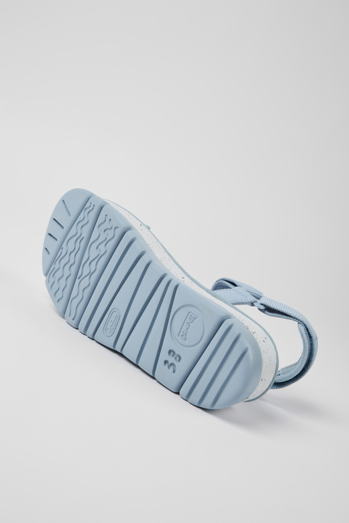 Camper Oruga Up - Blaue Damensandale aus Textil