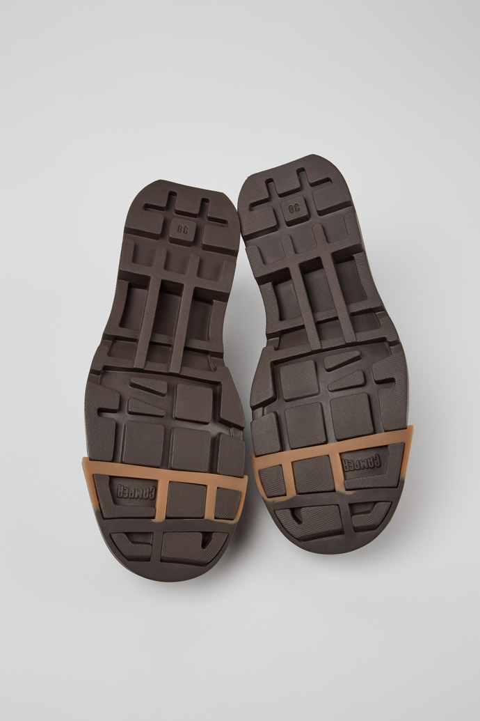 Camper Junction - Brauner Frauenschuh aus Leder.