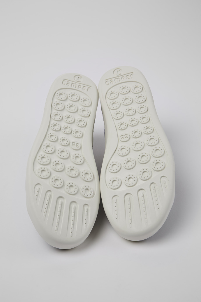 Camper Peu Touring - Grauer Ledersneaker für Damen
