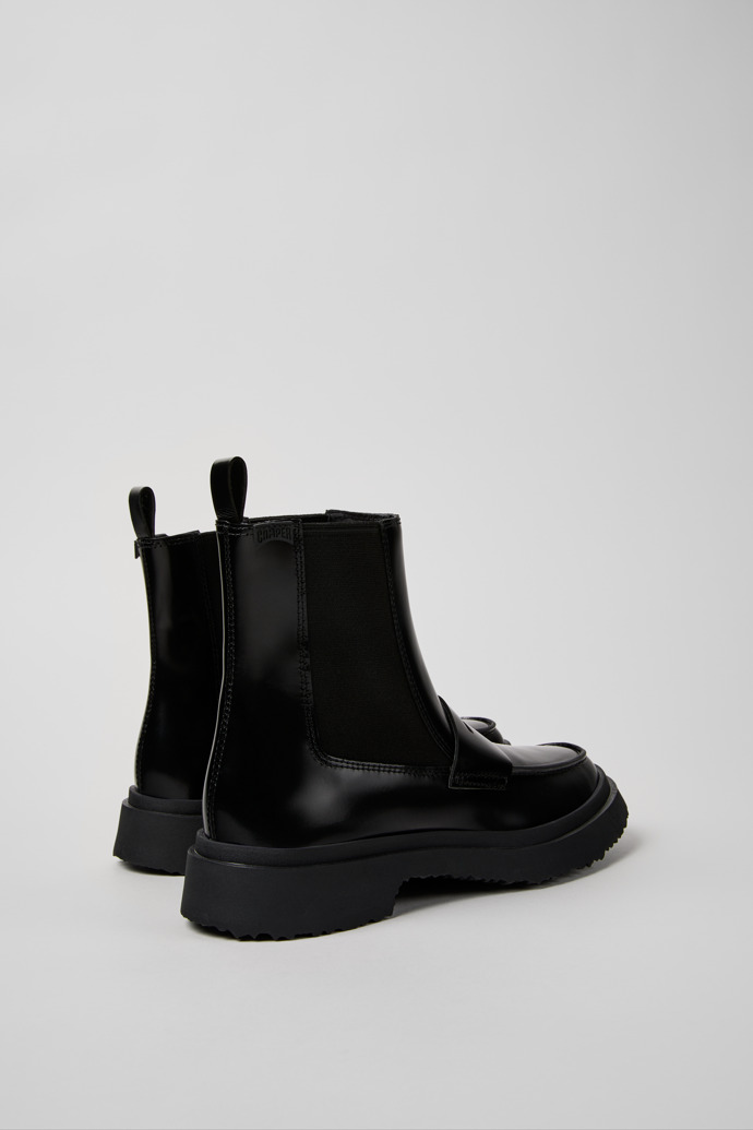 Camper Walden - Schwarzer Stiefeletten aus Leder für Damen.
