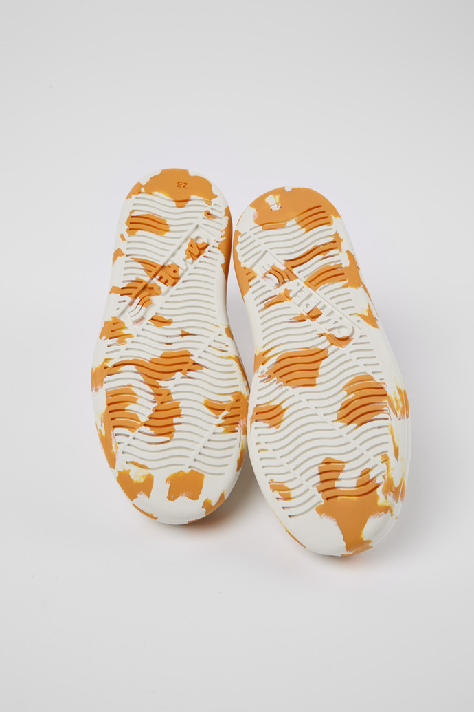 Camper Runner - Weißer Ledersneaker