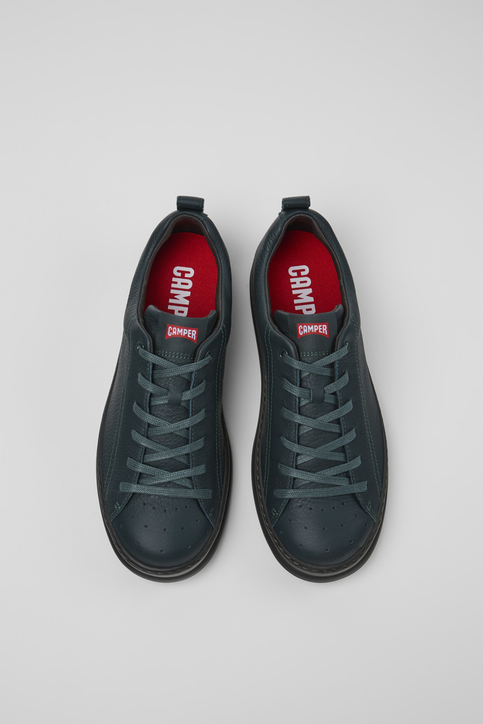 Camper Runner - Grüner Herrensneaker aus Leder