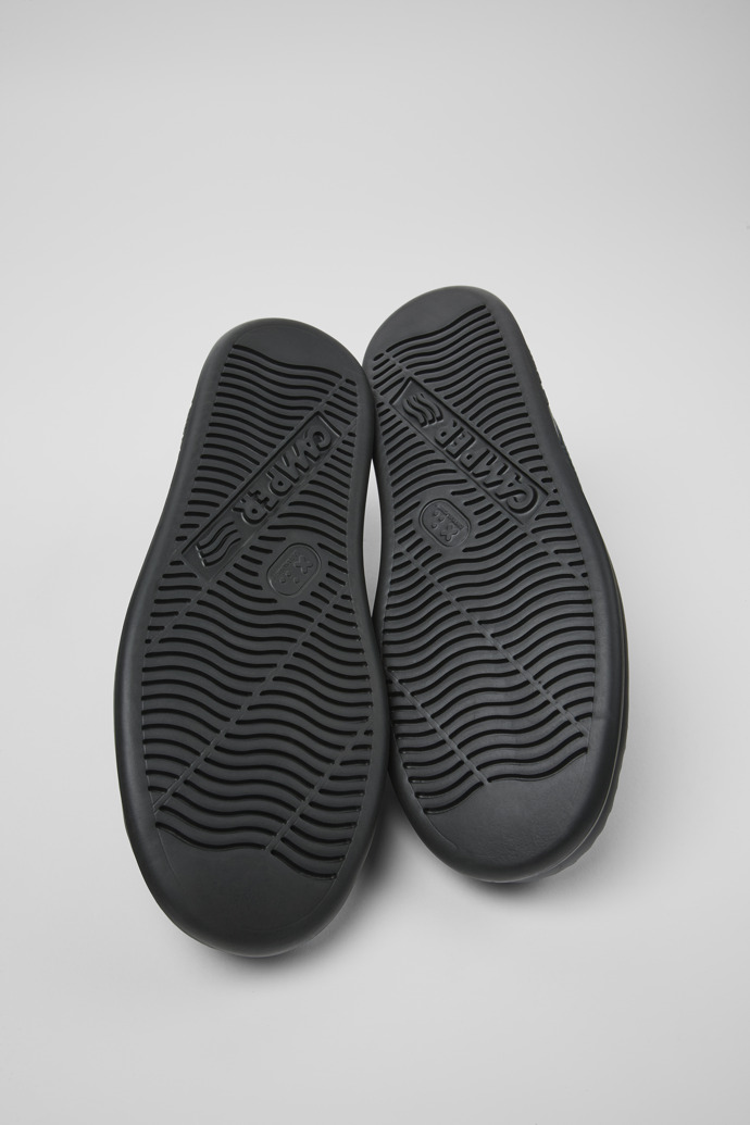 Camper Runner - Grüner Herrensneaker aus Leder