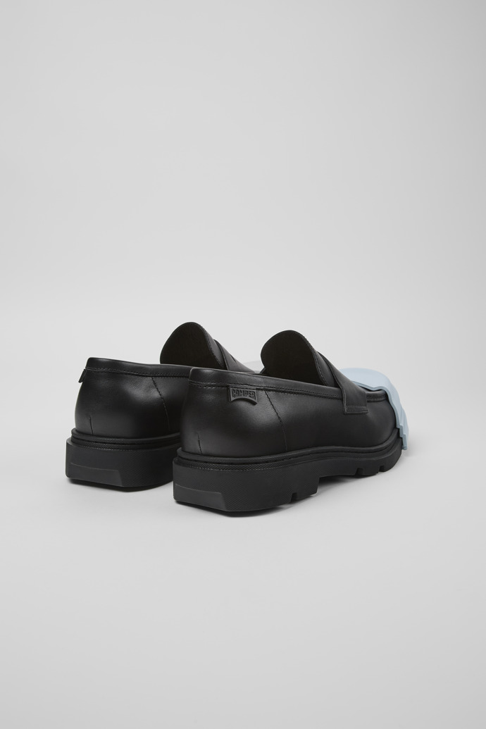 Camper Junction - Schwarze Herrenmokassins aus Leder