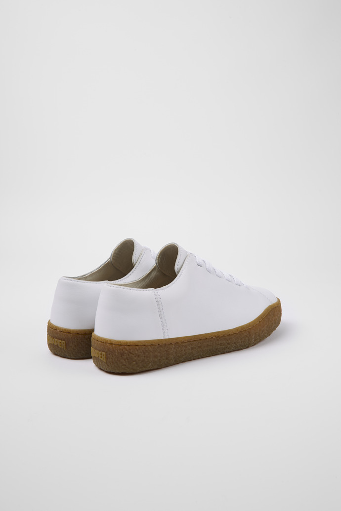 Camper Peu Terreno - Weißer Damenschuh aus Leder
