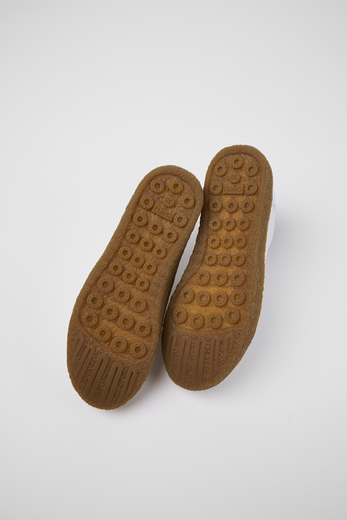 Camper Peu Terreno - Weißer Damenschuh aus Leder