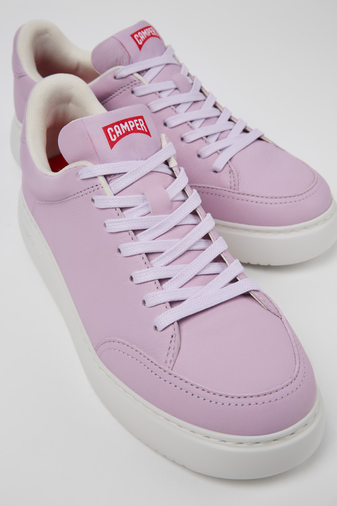 Camper Runner K21 - Violetter Ledersneaker für Damen