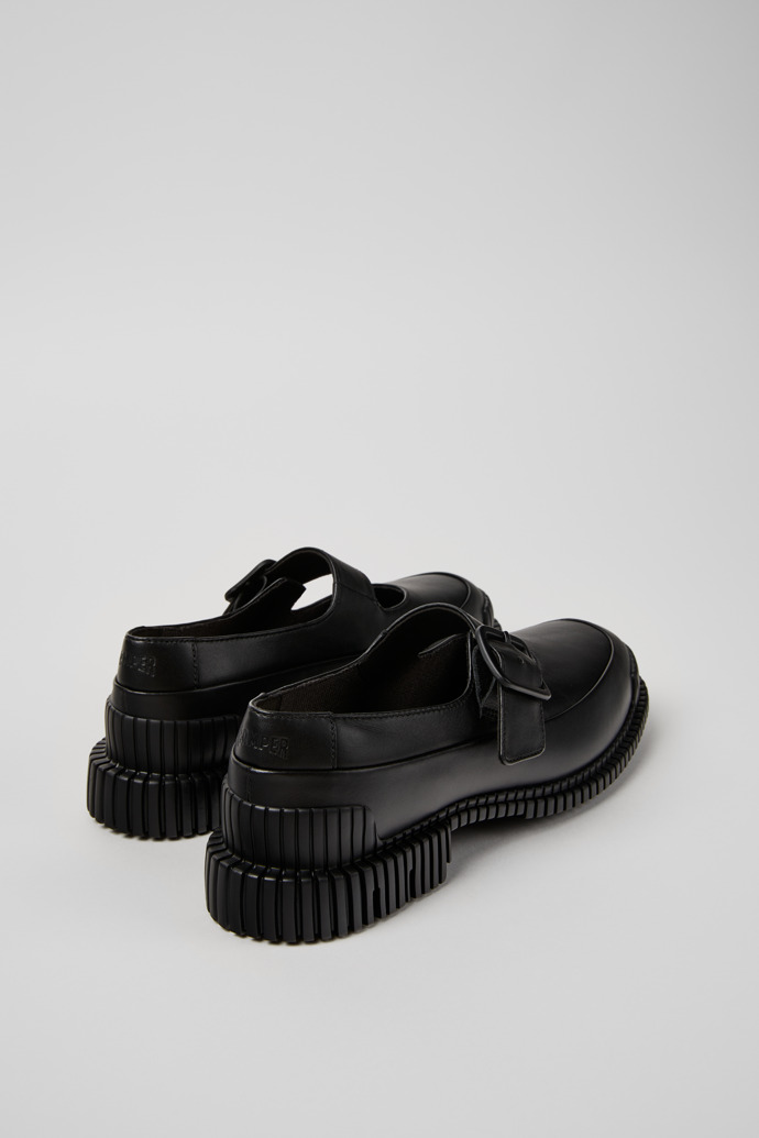 Camper Pix - Schwarzer Damenschuh aus Leder.