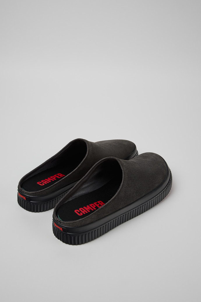 Camper Peu Roda - Graue Nubukledersandalen für Herren.