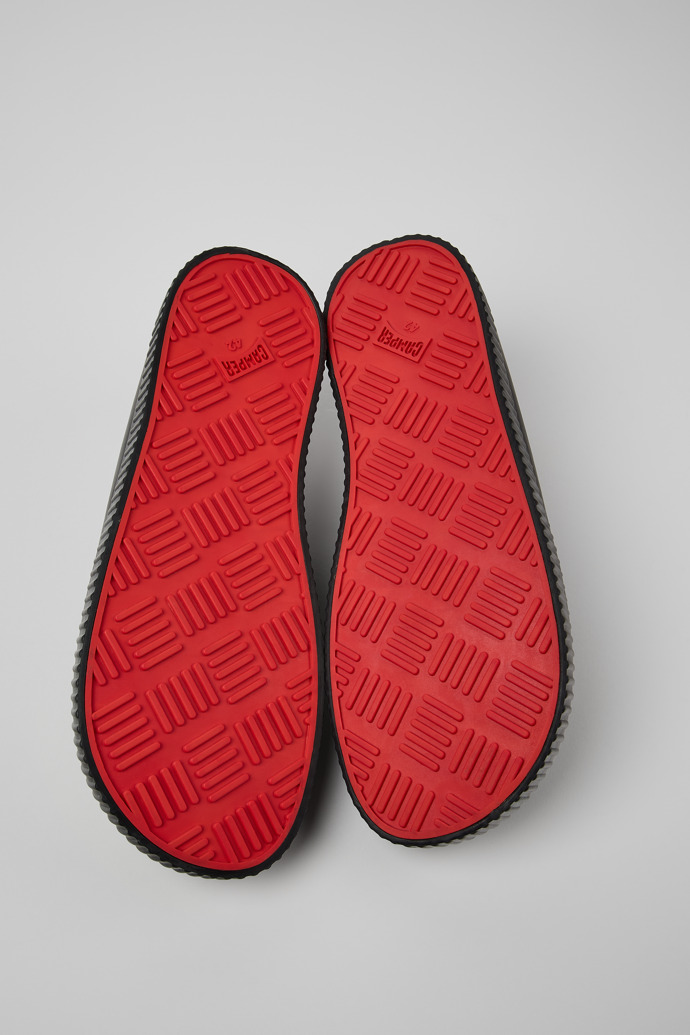 Camper Peu Roda - Graue Nubukledersandalen für Herren.