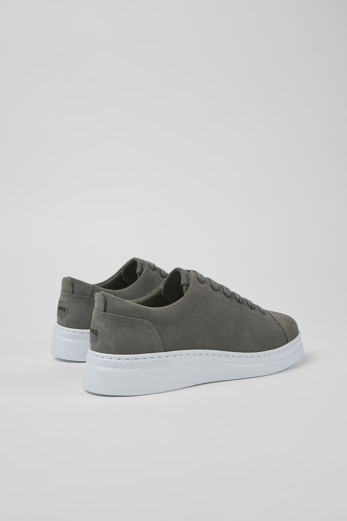 Camper Runner Up - Grauer Damensneaker aus Nubukleder