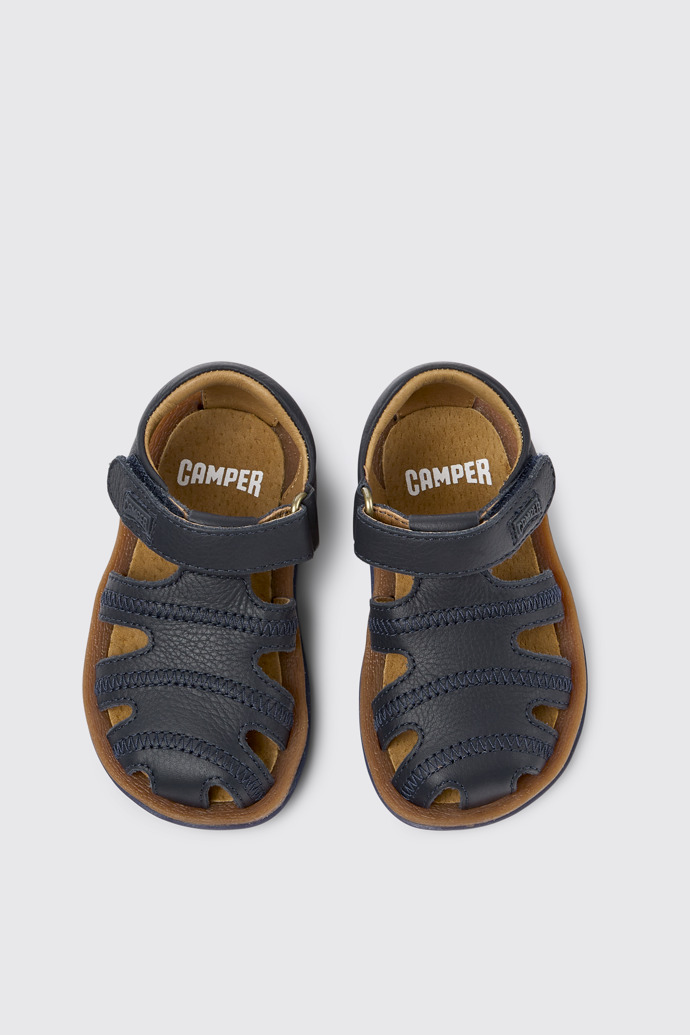 Camper Bicho - T-Riemensandale für Kinder in Navyblau