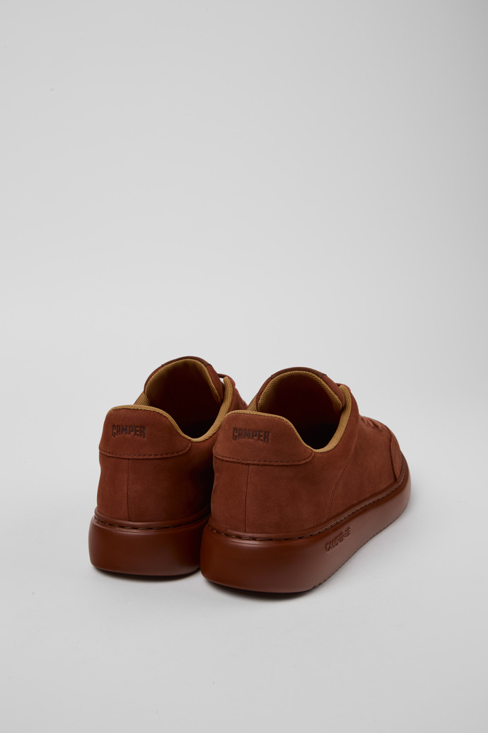 Camper Runner K21 - Roter Damensneaker aus Nubukleder