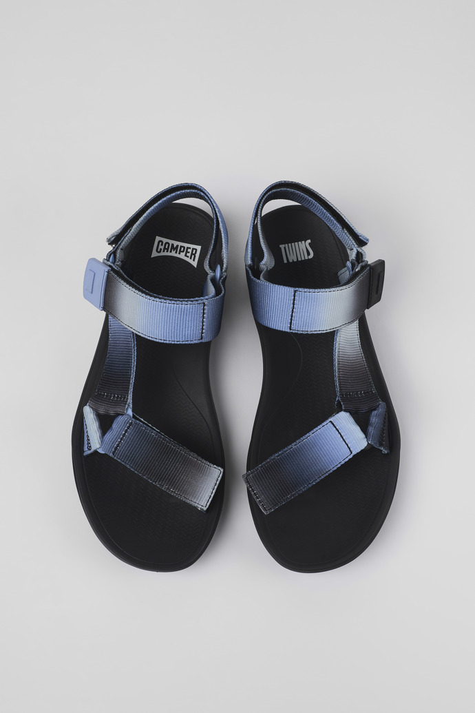 Camper Twins - Mehrfarbige Herrensandalen aus Textil