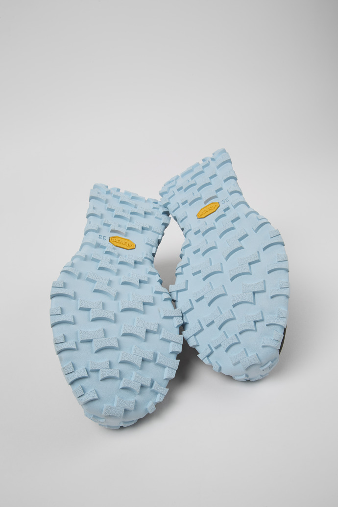 Camper Drift Trail VIBRAM - Schwarzer Damensneaker aus Nubukleder und Textil