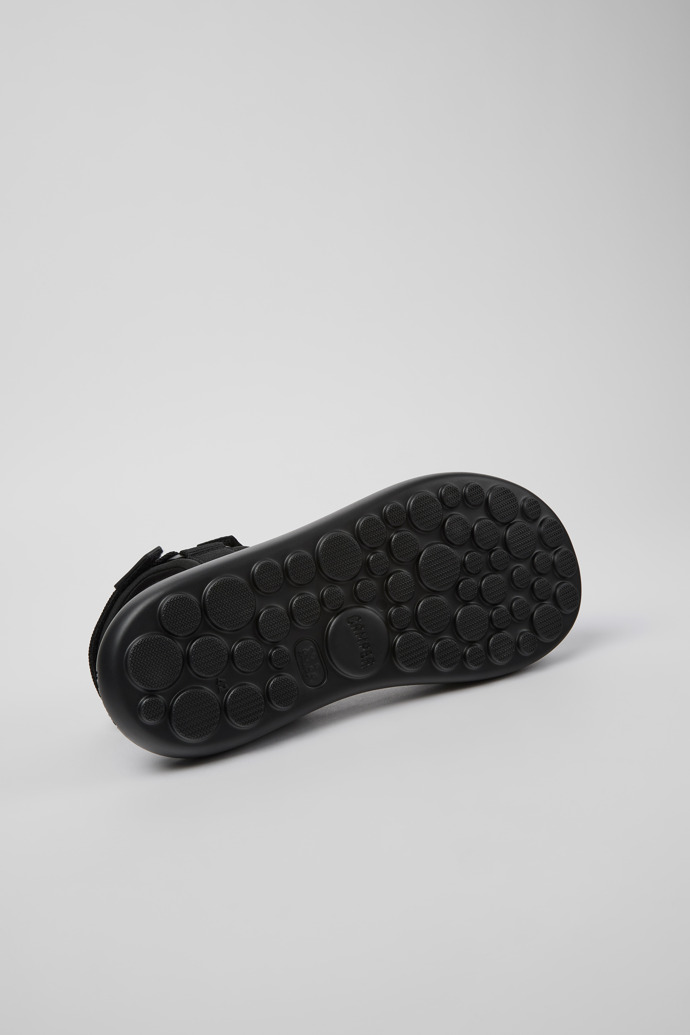 Camper Pelotas Flota - Schwarze Herrensandalen aus Textil