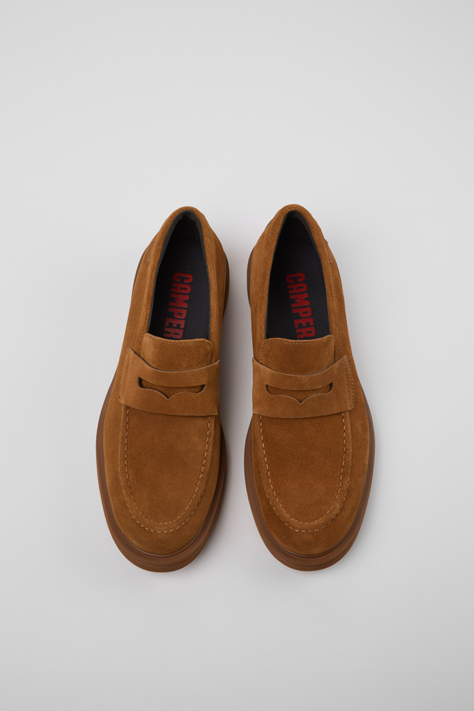 Camper Norman - Brauner Herrenschuh aus Nubukleder.