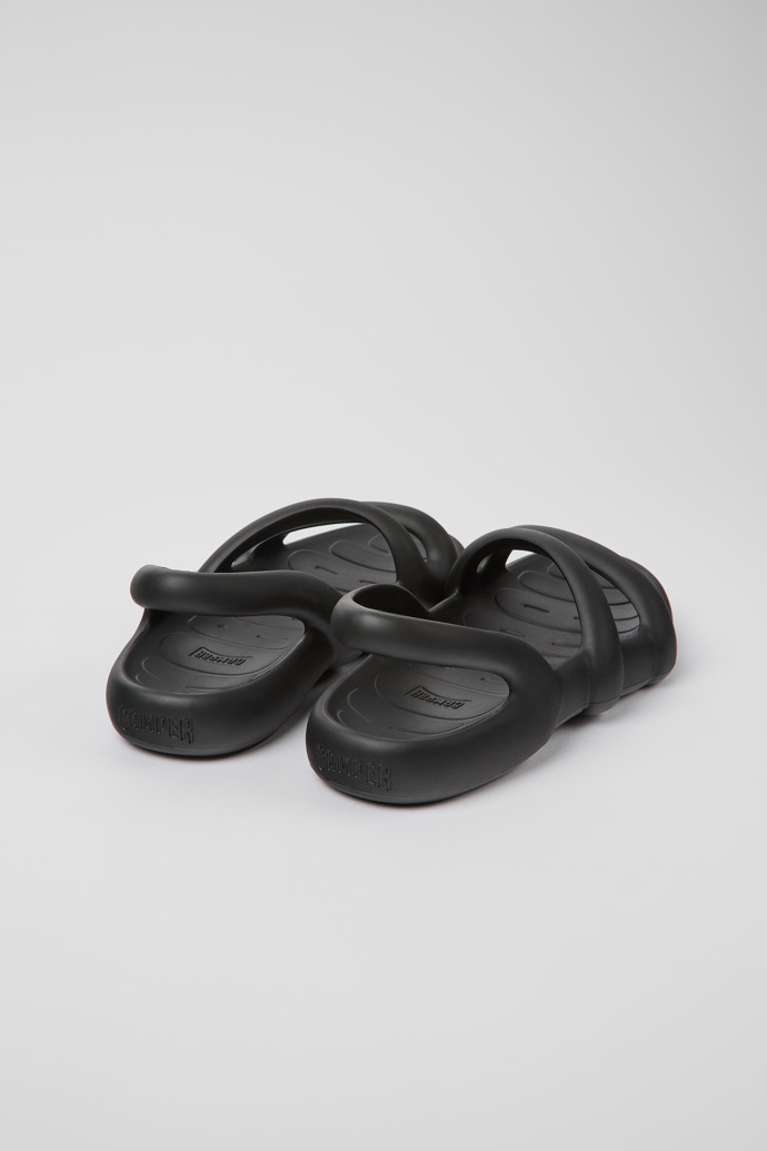 Camper Kobarah Flat - Schwarze Sandalen.