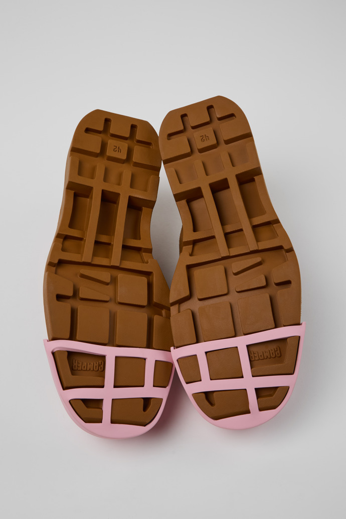 Camper Junction - Brauner Herrenschuh aus Nubukleder.