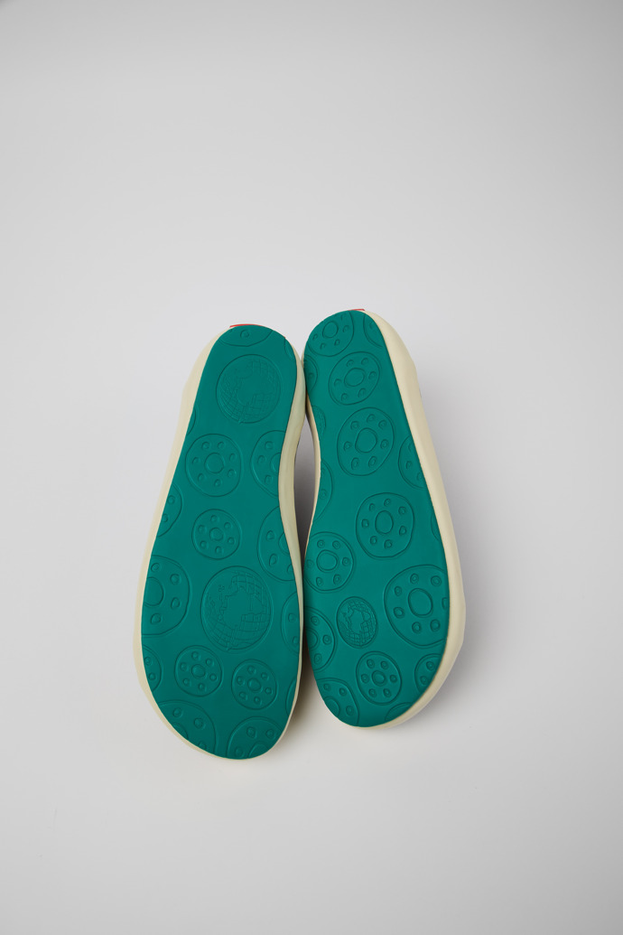 Camper Peu Rambla - Blauer Herrensneaker aus recycelter Baumwolle.