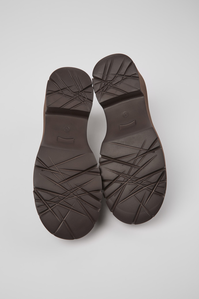 Camper Milah - Weinroter Damenloafer aus Leder