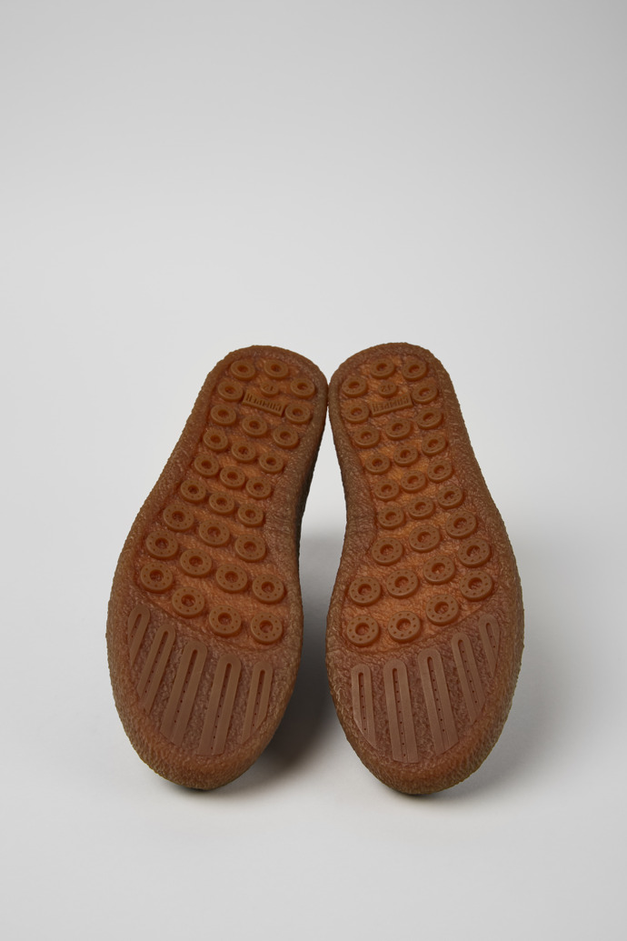 Camper Peu Terreno - Schwarzer Desert-Boot aus Nubukleder für Herren