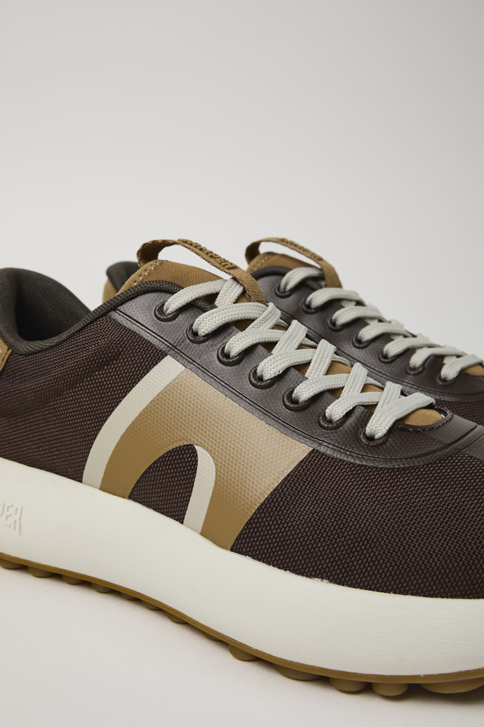 Camper Pelotas Athens - Brauner Herrensneaker aus Textil