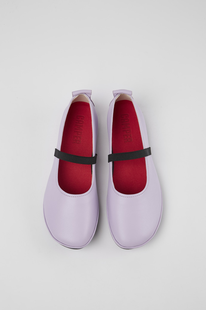 Camper Right - Violette Mary Jane-Lederschuhe für Damen