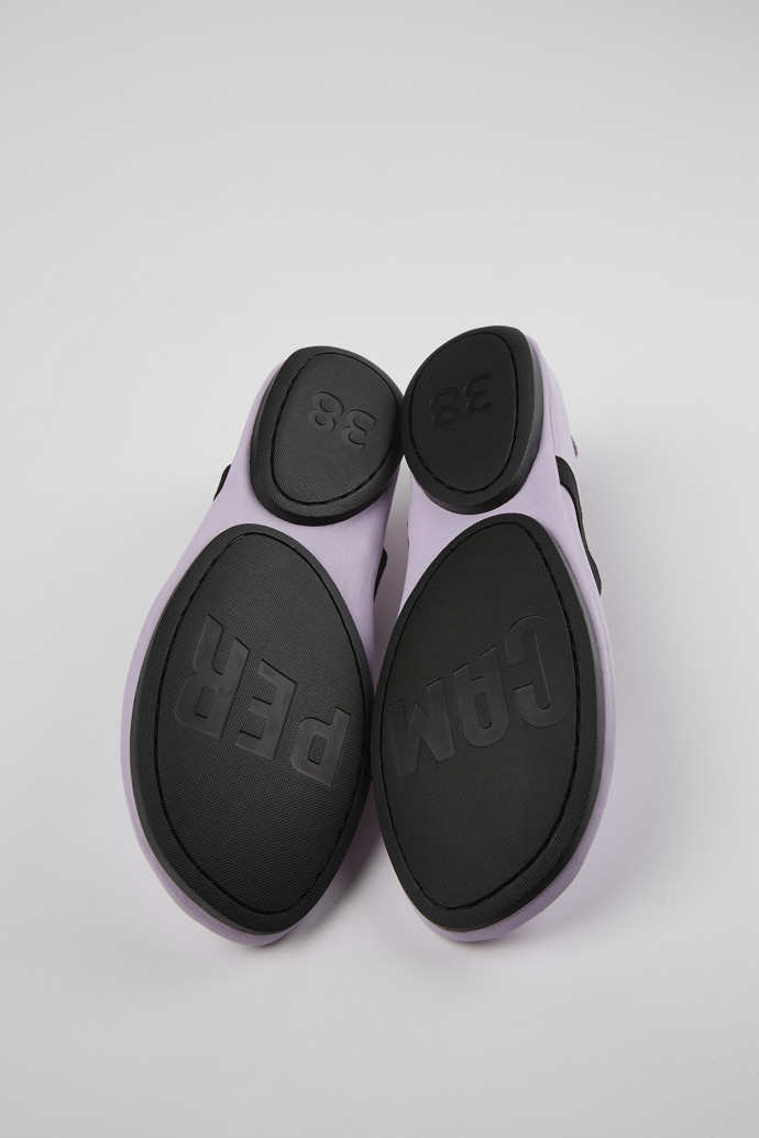 Camper Right - Violette Mary Jane-Lederschuhe für Damen