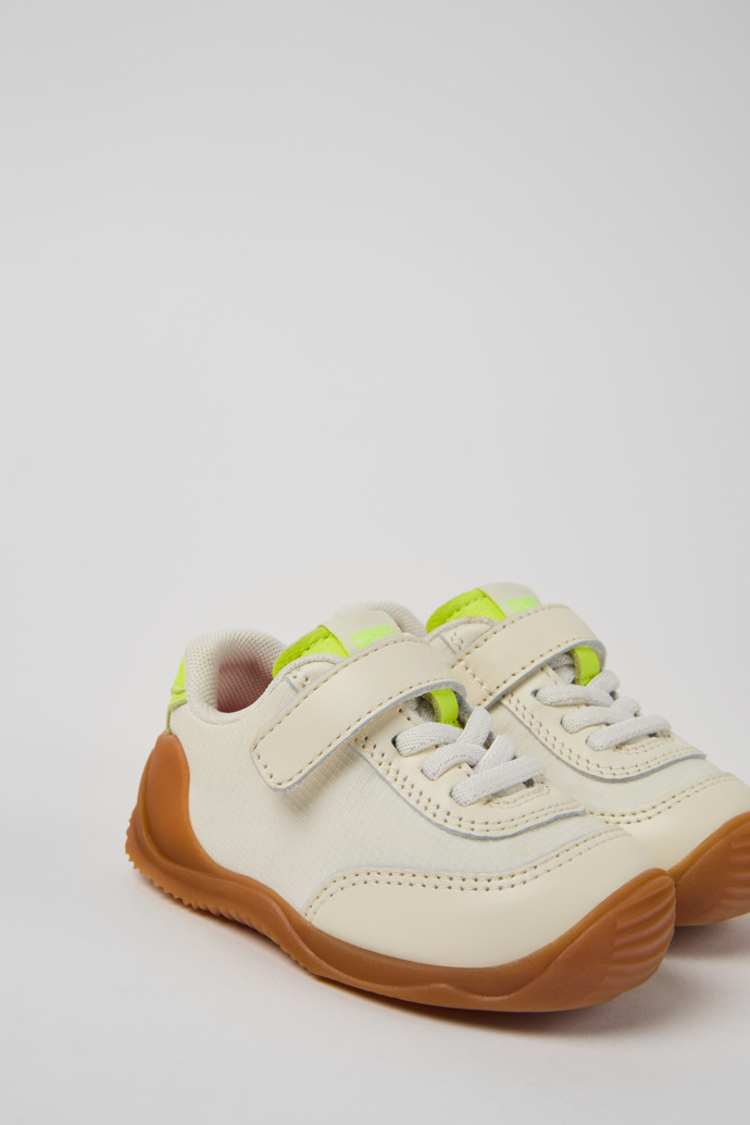 Camper Dadda - Mehrfarbige Kindersneaker aus Leder und Textil.