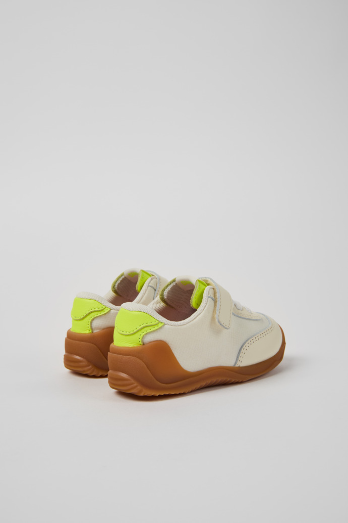 Camper Dadda - Mehrfarbige Kindersneaker aus Leder und Textil.
