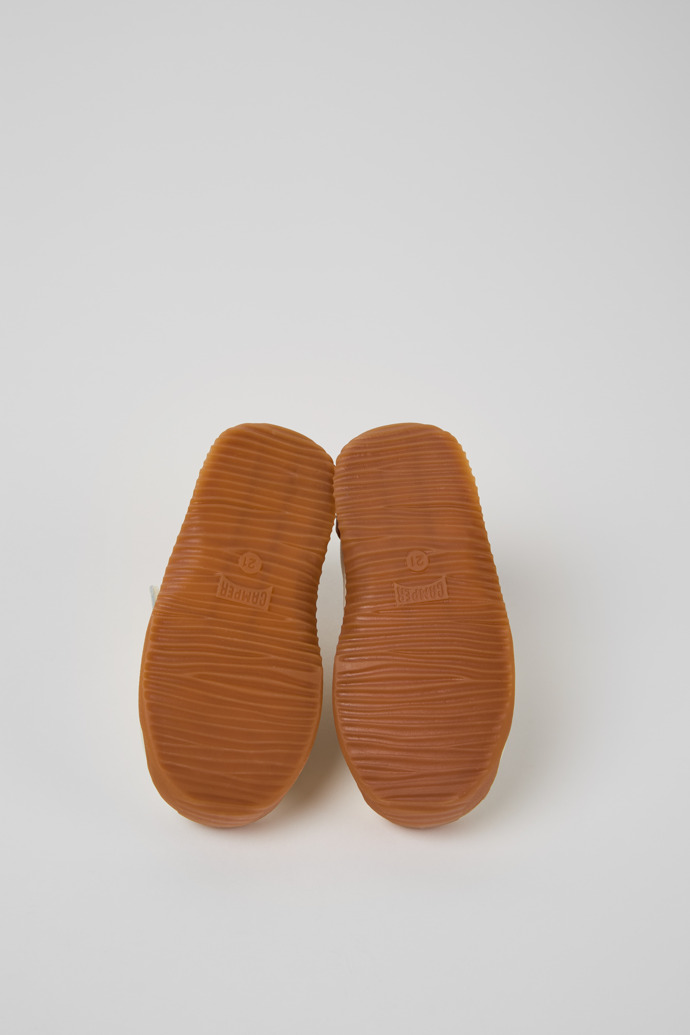 Camper Dadda - Mehrfarbige Kindersneaker aus Leder und Textil.