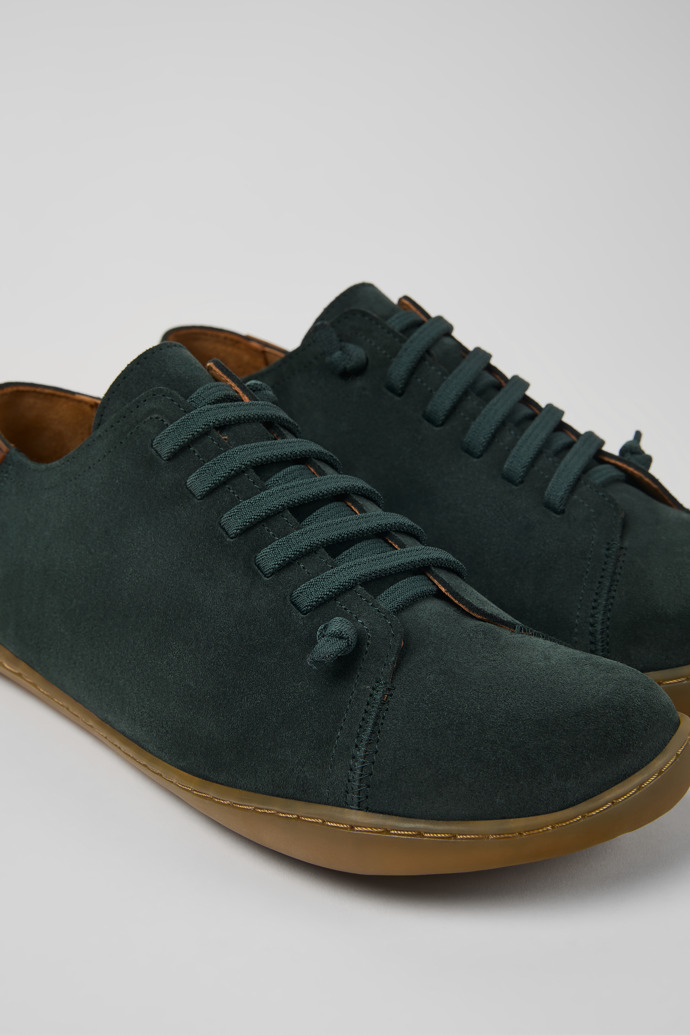 Camper Peu - Grüner Herrenschuh aus Nubukleder