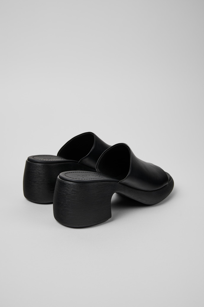 Camper Thelma Sandal - Schwarze Ledersandale für Damen.