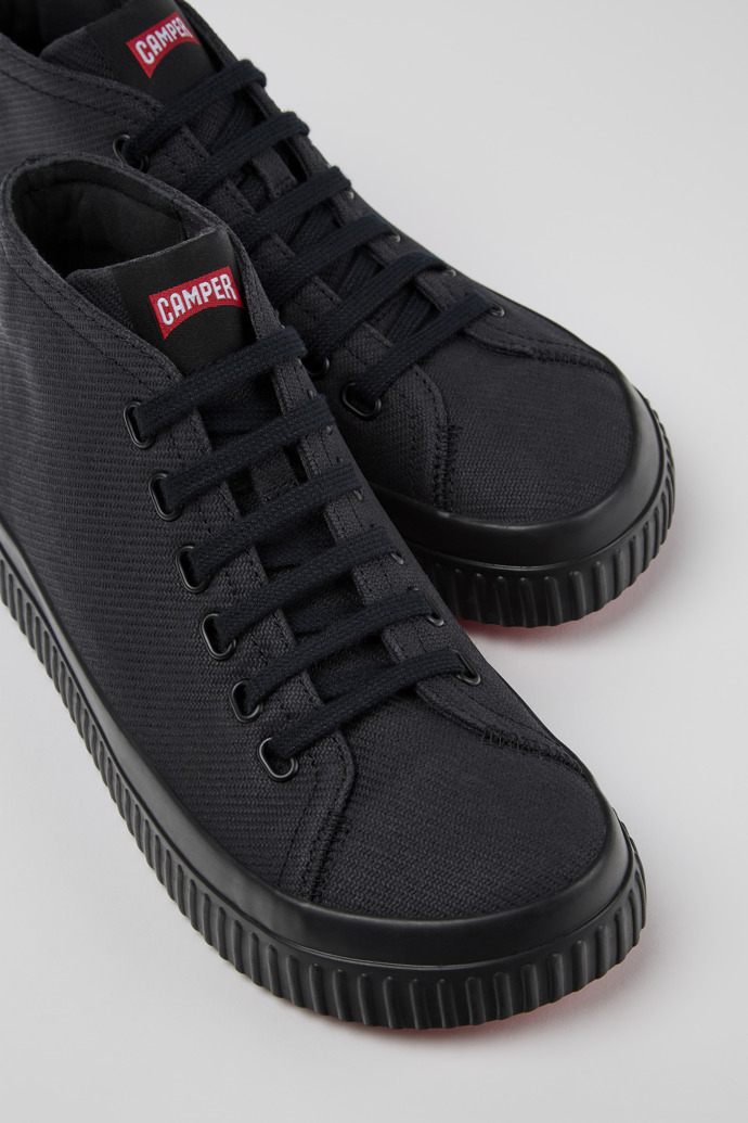 Camper Peu Roda - Schwarzer Damensneaker aus Recyclingbaumwolle