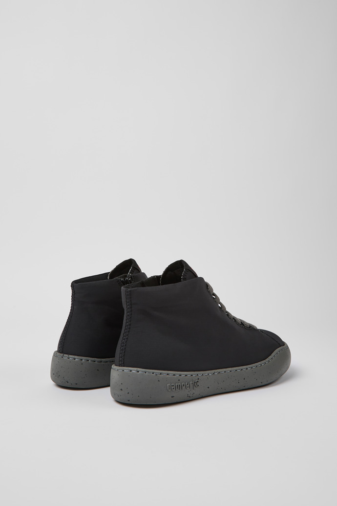 Camper Peu Touring - Schwarze Sneaker-Boots aus Textil für Damen.