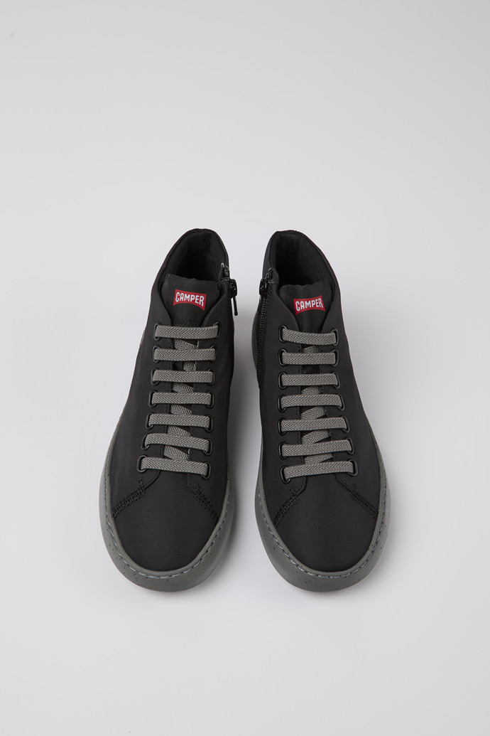 Camper Peu Touring - Schwarze Sneaker-Boots aus Textil für Damen.