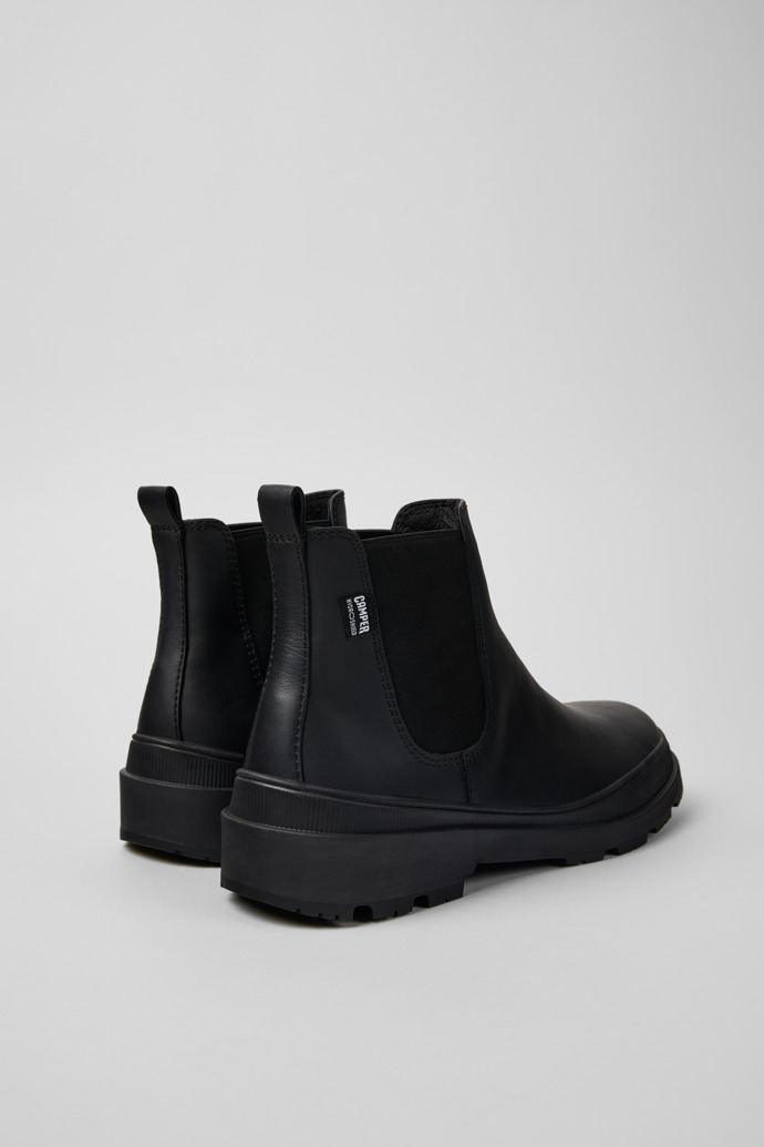 Camper Brutus Trek HYDROSHIELD® MICHELIN - Schwarze Herrenstiefelette aus Leder