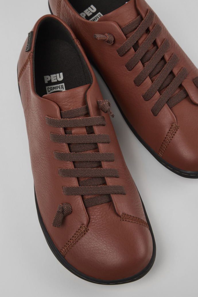 Camper Peu - Roter Lederschuh für Damen