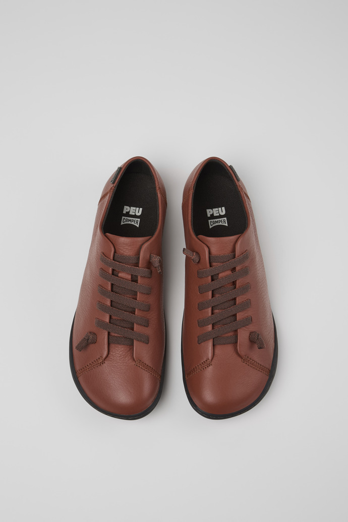 Camper Peu - Roter Lederschuh für Damen