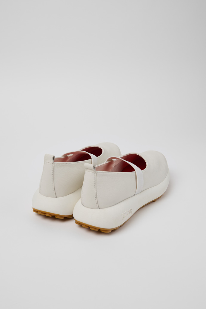 Camper Pelotas Athens - Weißer Ledersneaker für Damen.