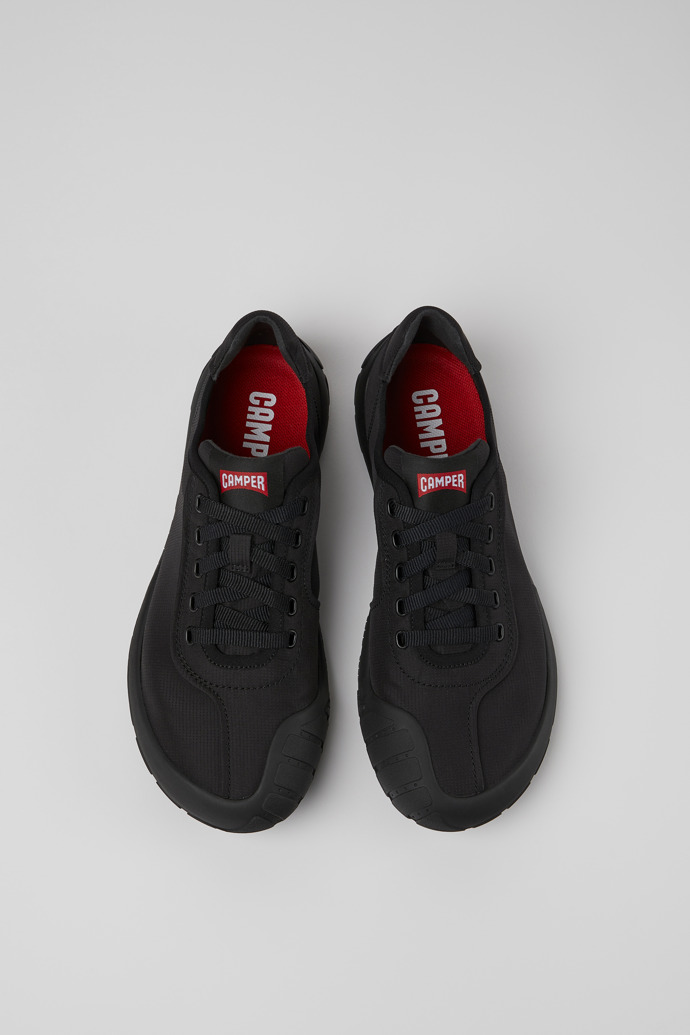 Camper Peu Path - Schwarzer Damensneaker aus Recycling-PET.