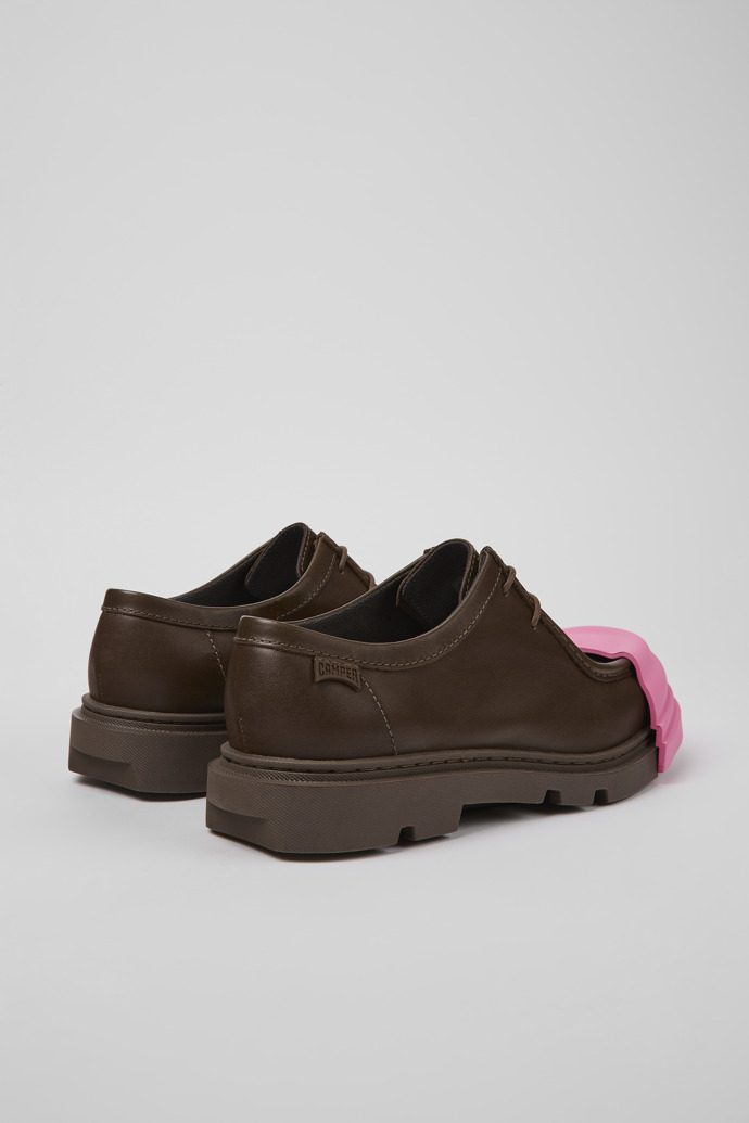Camper Junction - Brauner Herrenschuh aus Leder.