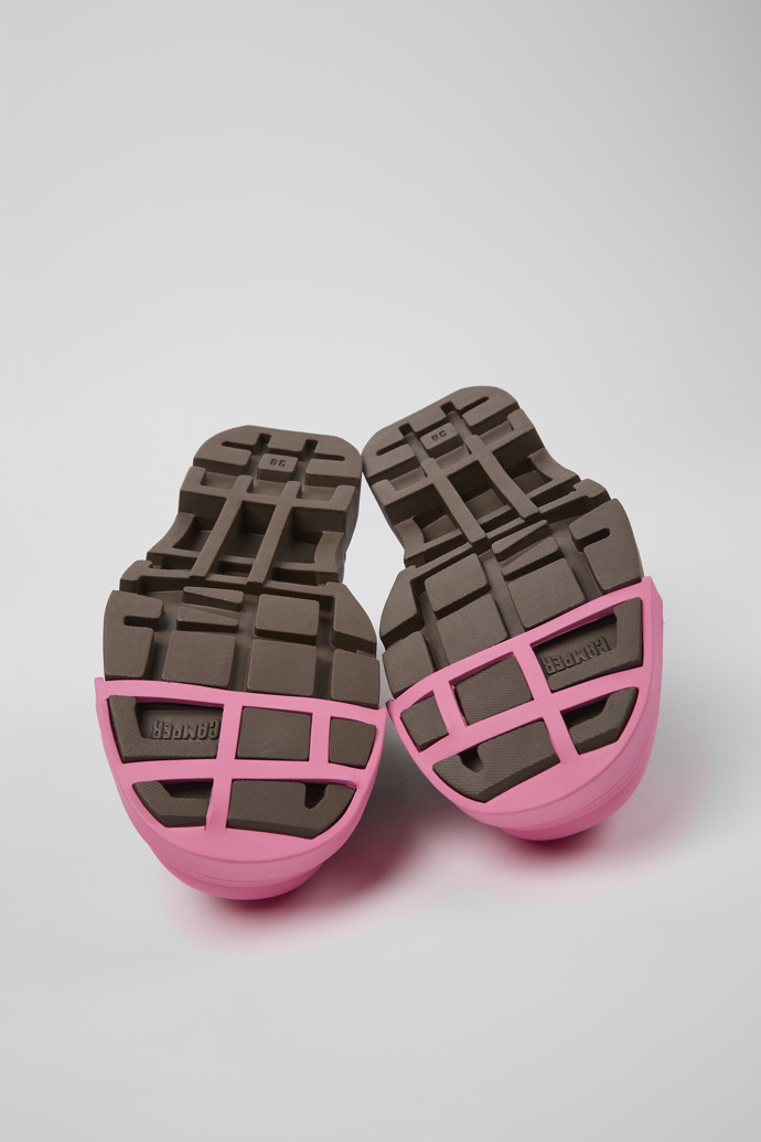 Camper Junction - Brauner Herrenschuh aus Leder.